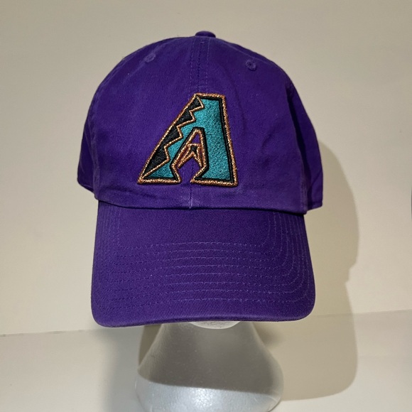 Arizona Diamondbacks Hat Cap '47 Brand XL Purple Casual MLB Baseball Hat Cap - Picture 3 of 11